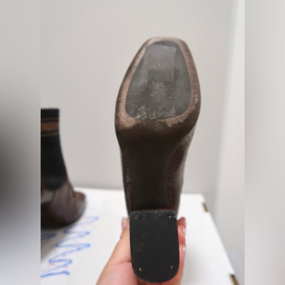 Brunello Cucinelli Python Chelsea Booties - Picture 6 of 6